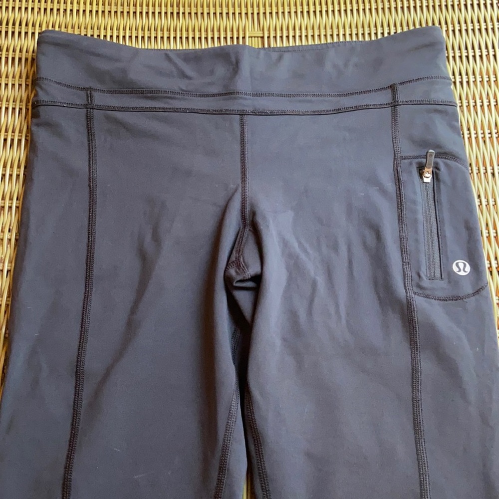 Lululemon Tights Crops Leggings Black Size 6